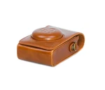 Camera Bag Case For Ricoh Gr Ii Synthetic Leather Brown CC1451C. Fixed Price $35.27.