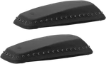 Mustang 77624 Black Studs Saddlebag Lid Covers. Fixed Price $232.93.
