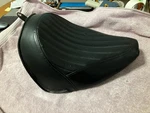 Harley Davidson Softail Solo Seat 12-17 Fls Part# 5200003LA. Fixed Price $80.00.
