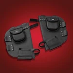 Hopnel Black Classic Pac-a-derm W/2 Ez Mount Pouches HD90-117BK. Fixed Price $132.56.