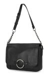 Harley-davidson Women's Magnetic Flap Closure Ring Chain Purse Black. Fixed Price $74.95.