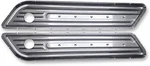 Covingtons Customs Dimpled Chrome Saddlebag Hinge Latch Covers Harley 14-19. Fixed Price $332.06.