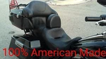 Harley Drivers Backrest For Electra Glide, Ultra,tri Quick Release Adjustable. Fixed Price $88.11.