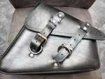 Rosa Black 04 Up Harley Sportster Right Swing Saddle Bag Preowned Vinyl? B5. Fixed Price $44.99.