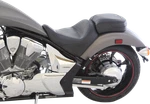 Mustang Wide Vintage Touring Solo Seat For 10-17 Honda Fury Black 76282. Fixed Price $402.76.