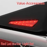 Show Chrome Saddlebag Light Set (red Lens) GL1800 Gold Wing 2018+, 52-953R. Fixed Price $59.95.