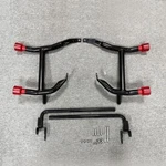 Saddlebags Guards Crash Rails Bars For Harley Touring Road Street Glides 14-25. Fixed Price $219.12.