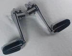 Harley 10 Up Touring Slipstream Pegs W/adjustable Auxiliary Mounts 54157. Fixed Price $130.50.