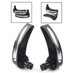Black Aluminum Race Saddlebag Lid Lifter Fit Harley Touring Road King Flt 14-18. Fixed Price $17.82.
