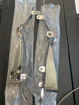 New Mid-usa Saddlebag Filler Panel Kit Chrome For Harley Davidson By V-twin. Fixed Price $149.00.
