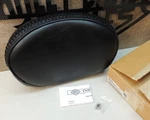 Nos Harley Fatboy Styling Pad For Mini Medallion Sissy Bar Backrest Upright Oem. Fixed Price $59.75.