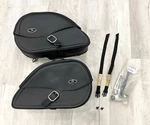 Saddlemen Drifter Hard Black Leather Teardrop Saddlebags 00-17 Harley Softail. Fixed Price $160.20.