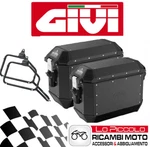 Givi Side Suitcases All. Alaska Black + Brackets Honda Crosstourer 1200 Dct 2012. Fixed Price $908.49.