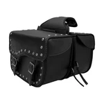 Dream Apparel Motorcycle Saddlebag Pvc Classic Black Vintage Style Weather-resis. Fixed Price $101.99.