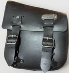 Harley-davidson Oem Leather Motorcycle Solo Saddlebag Black Buckle Sportster. Fixed Price $125.00.