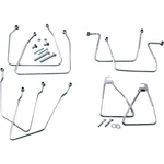 Drag Specialties Saddlebag Support Brackets Fxr (chrome) Pair 77-0040DS. Fixed Price $95.74.