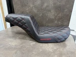 Saddlemen Harley Dyna Fxd 04-05 Step Up Red Lattice Stitch Seat 804-04-175. Fixed Price $399.99.
