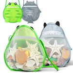 2 Pcs Sea Bag For Kids Collecting Picking Up Holding Mesh Shells. Fixed Price $12.95.
