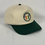 Drive Chip & Putt Golf Snapback Hat Cream Green Youth Tournament Vintage Style. Fixed Price $29.95.