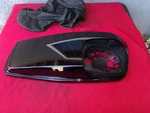 Harley Davidson Saddlebag Speaker Lid Right Vivid Black 2014-2023 Oem 90201030. Fixed Price $150.00.