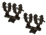 Kolpin Rhino Kwik Clip Grip Xl Double Black Atv Utv 21515 Gun Rack (1 Set). Fixed Price $62.00.