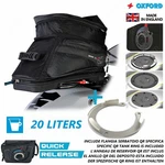 Oxford OL241 Q20R Tank Bag Quick Release 20L + Flange Type 6 Cap. Fixed Price $250.38.