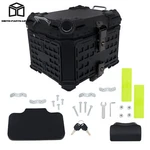 45L Motorcycle Rear Top Case Black Aluminum Alloy Trunk With Safety Lock. Fixed Price $84.97.