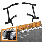 Saddlebag Guard Crash Bars W/ 2X Black End Ball For Harley Road King Glide 09-25. Fixed Price $85.99.