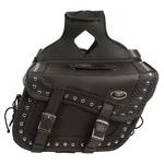 16" Waterproof Braided Studded Motorcycle Pvc Saddlebags For Suzuki - USA1. Fixed Price $151.00.