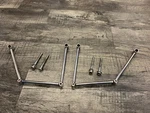 Yamaha 2009-2017 XVS950 Vstar Aftermarket Rear Fender Saddlebag Guard Rails. Fixed Price $34.99.
