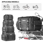 Rhinowalk Motorcycle Tail Bag 19-80L Expandable Waterproof Luggage Storage Black. Fixed Price $89.27.