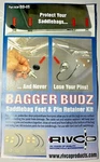 Rivco BB-05 Bagger Budz Bumpers &pin Retainer Kit For Hd Saddlebags. Fixed Price $19.95.