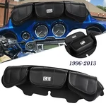 3-POCKET Windshield Fairing Storage Pouch Bag For Harley Touring Electra Glide. Fixed Price $46.00.