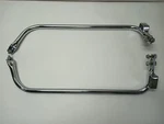 Harley-davidson 2006 Street Glide Saddlebag Supports Chrome 46565-04. Fixed Price $89.00.