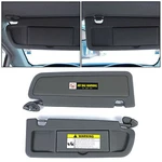 Pair Sun Dark Gray For 06-11 Honda Civic Visors Left & Right Set. Fixed Price $28.27.
