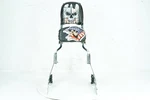 2005 Harley Sportster XL883 Custom Oem Rear Sissy Bar W/ Backrest Cushion Pad. Fixed Price $256.50.