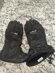 First FI-143-GL Mens Black Leather Knuckle Armor Motorcycle Riding Gloves Xl. Fixed Price $29.98.