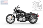Harley Sportster Left Side Leather Solo Saddlebag - SL05 Bad&g Customs. Fixed Price $189.95.