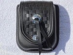 Genuine Harley Flsts Heritage Springer Sissy Bar Bag - Black Trim Very Nice!. Fixed Price $390.00.