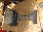 1986-2006 1992 Kawasaki Vulcan Aftermarket Throw Over Saddle Bags. Fixed Price $20.99.