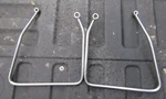 1994-2003 Harley Sportster Saddlebag Support Brackets Rails 90799-94B. Fixed Price $60.00.