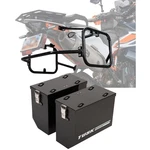 Tusk Aluminum Panniers With Racks V2 Large Black For Ktm 790 Adventure. Fixed Price $601.23.