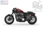 Harley Sportster Left Side Leather Solo Saddlebag - SL02 Bad&g Customs. Fixed Price $179.95.