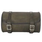 10" Round Motorcycle Naked Cowhide Leather Brown Tool Bag For Kawasaki - KDC29. Fixed Price $38.00.