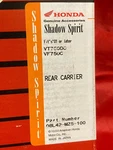 Nos Oem Honda Rear Carrier 08L42-MZ5-100. Fixed Price $99.99.