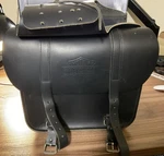 Harley-davidson Embossed Throw-over Saddlebags. Fixed Price $130.00.