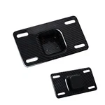 Black Carbon Fiber Rear Fender License Plate Bracket Fits Harley Davidson Flh Fx. Fixed Price $89.95.
