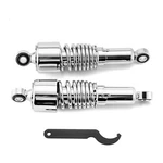 Mofun Chrome 10.5" Slammer Lowering Rear Shocks For Harley Sportster 883 1200 Xl. Fixed Price $58.99.