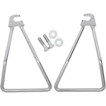 Drag Specialties Chrome Saddlebag Support Brackets For 58-84 Harley Davidson Fl. Fixed Price $77.33.