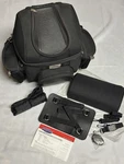 Kuryakyn Grantour Motorcycle Travel Bag 4141 Black With All Accessories. Fixed Price $85.99.